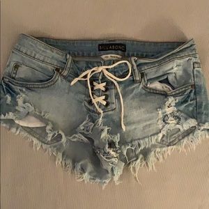 Billabong Lace Up Shorts